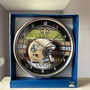 New Orleans Saints Clock